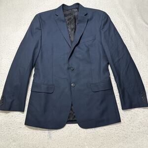 Calvin Klein Men's Navy Blue Sport Coat Blazer
